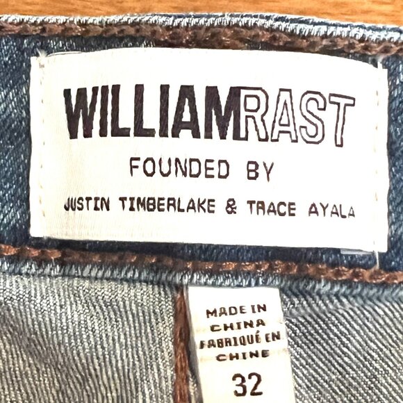 WILLIAM RAST Women's Ankle Skinny Jeans High Rise Ombre Grommet Stretch Size 30 - Picture 10 of 12